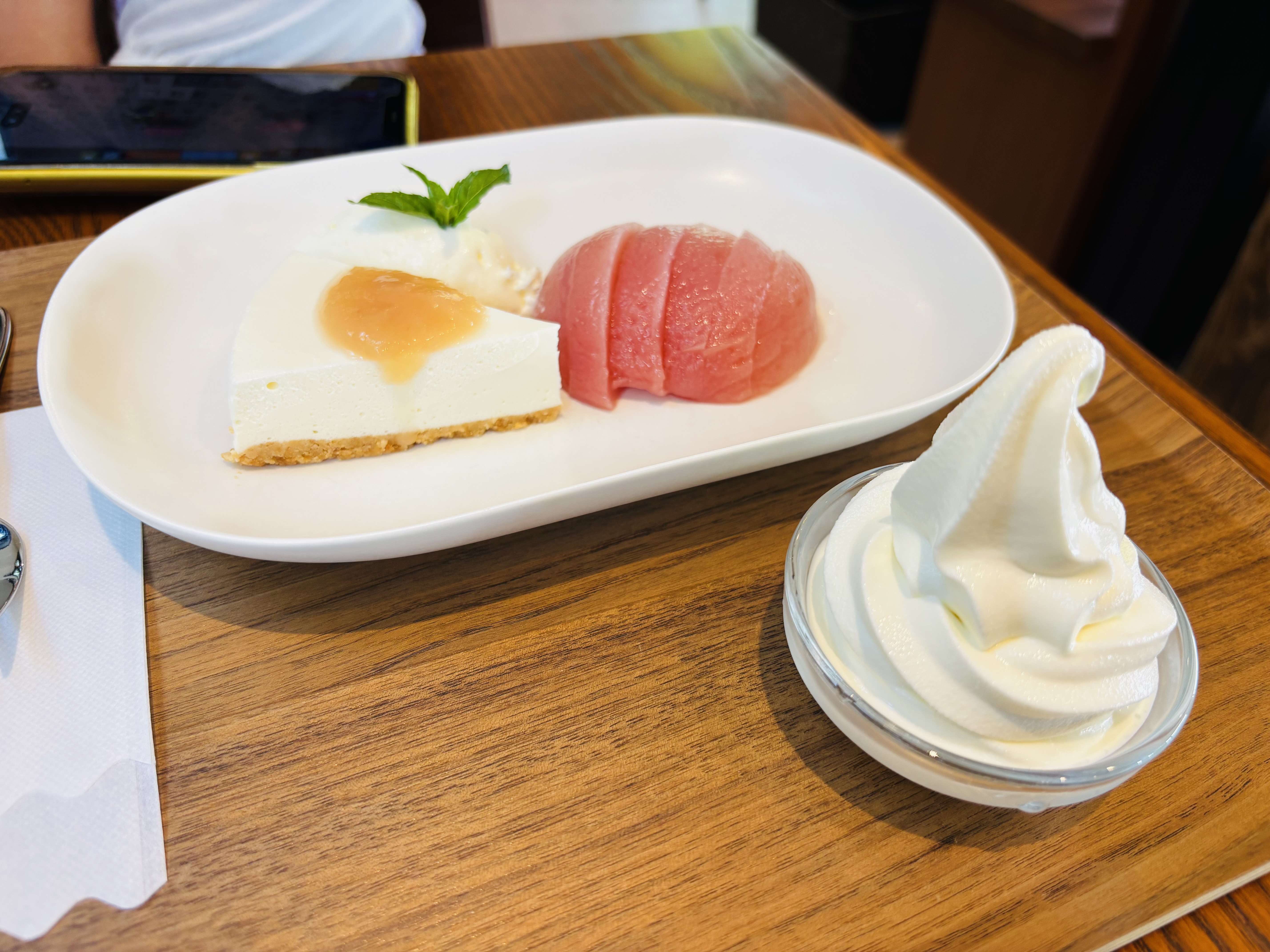 継ぐ森カフェの特別な一角