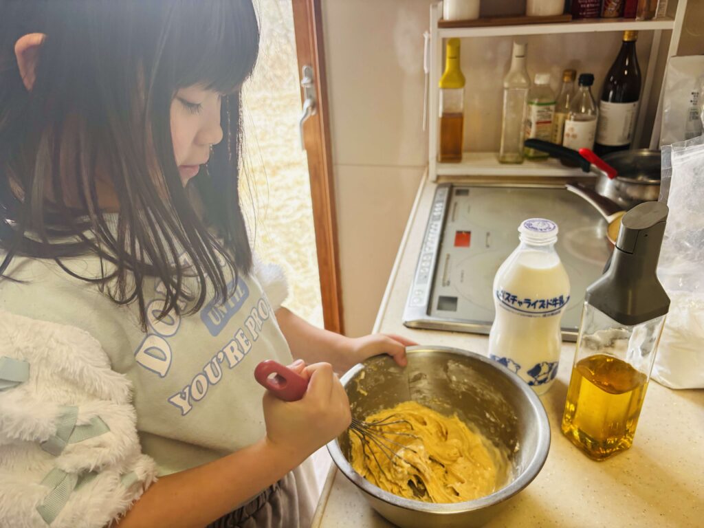 くーちゃんのパンケーキ